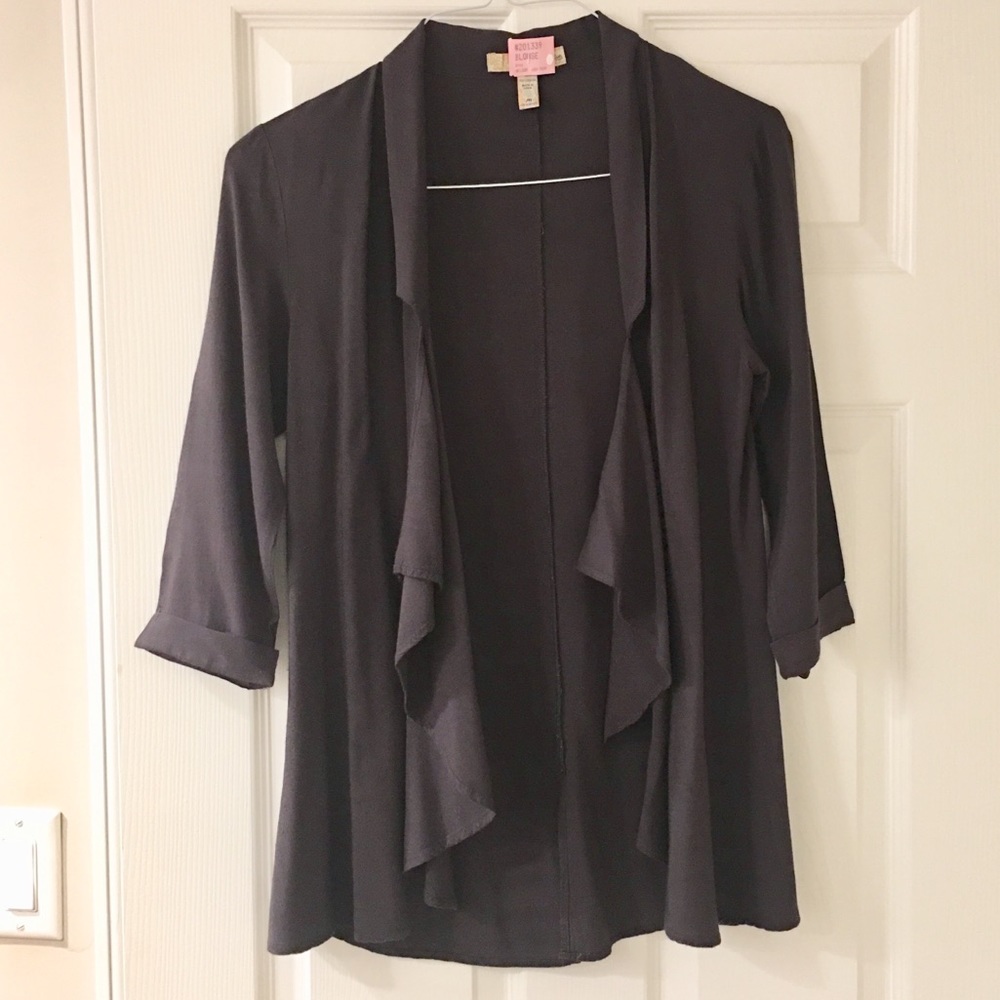 Lightweight Open Cardigan